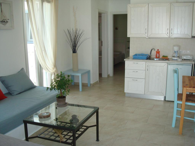Bedroom 3, Indigo Studios, South Aegean