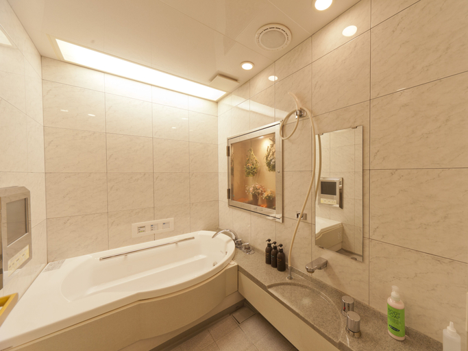 Bathroom 5, Hotel Fine Aroma Tennoji, Osaka