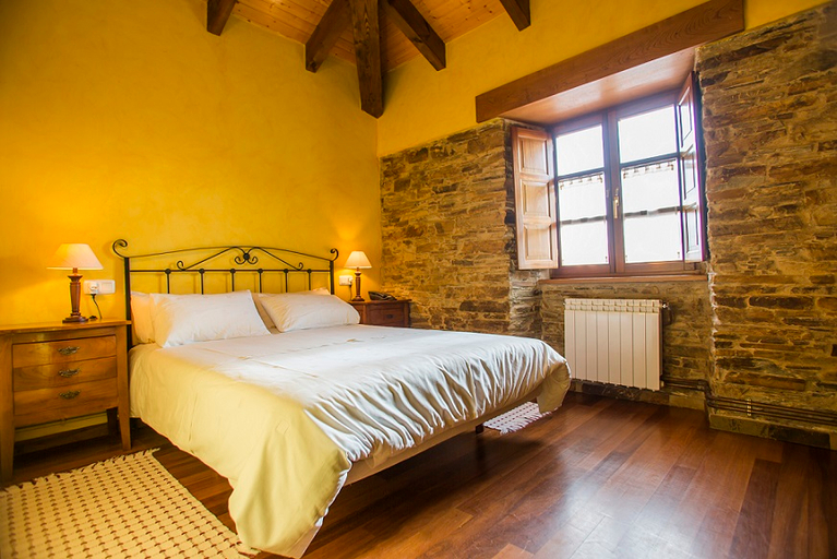Bedroom 3, Casa do Merlo, Lugo