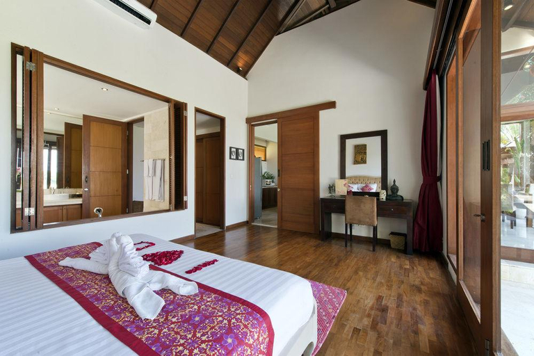 Bedroom, Sahaja Sawah Villa Retreat, Tabanan
