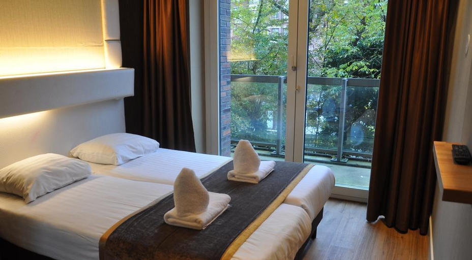 Bedroom 2, Hotel Mosaic Apartments, Amsterdam