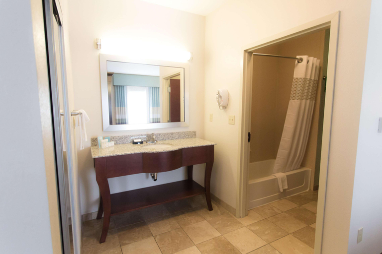 Bathroom 4, Hampton Inn & Suites Middlebury, Elkhart