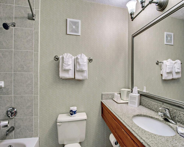 Bathroom 5, Quality Inn near Martinsville Speedway, Henry