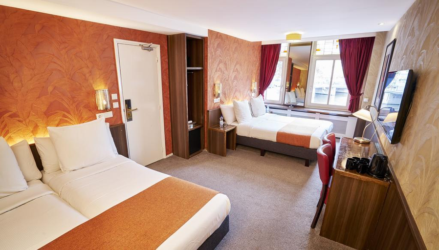 Bedroom 3, Hotel Monopole, Amsterdam