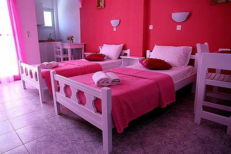 Bedroom 4, ATHINA APARTMENTS, South Aegean