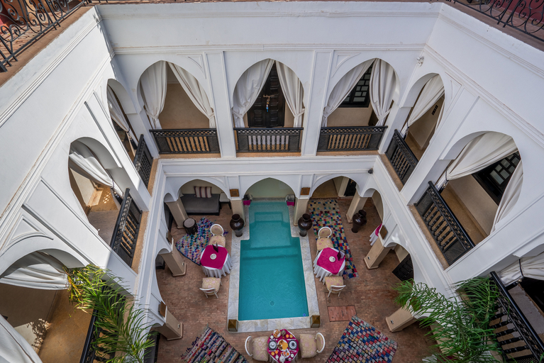 Public Area 2, Riad Aliya, Marrakech