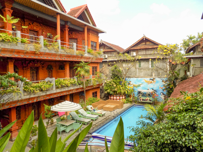 Exterior & Views 3, Hotel Lumbung Sari Legian, Badung