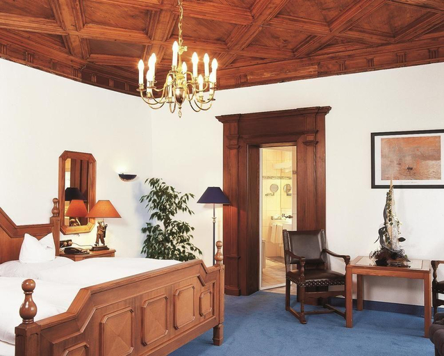 Bedroom, Romantik Hotel Schloss Hohenstein, Coburg
