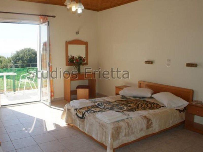 Bedroom, Erietta Studios, Ionian Islands