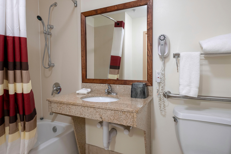 Bathroom 5, Saffron Inn & Suites, Terrebonne