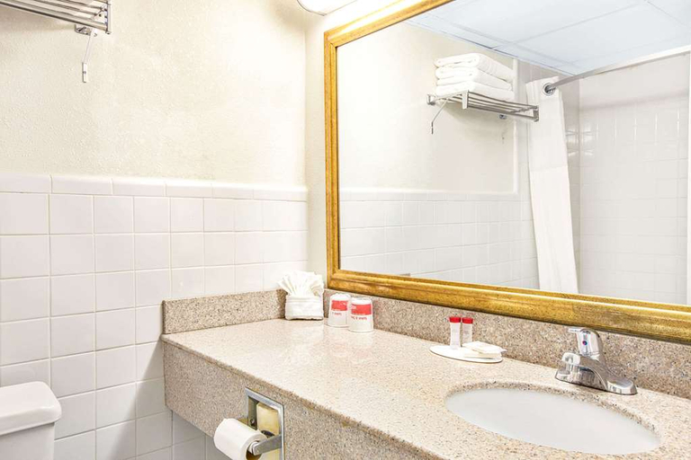 Bathroom 4, Ramada by Wyndham Bordentown, Burlington