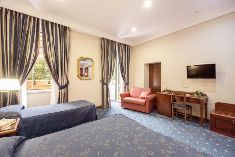 Bedroom 3, Hotel Artorius, Roma