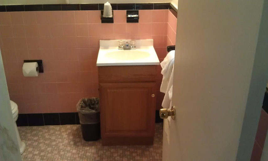 Bathroom 4, Community Court Motel, Saratoga