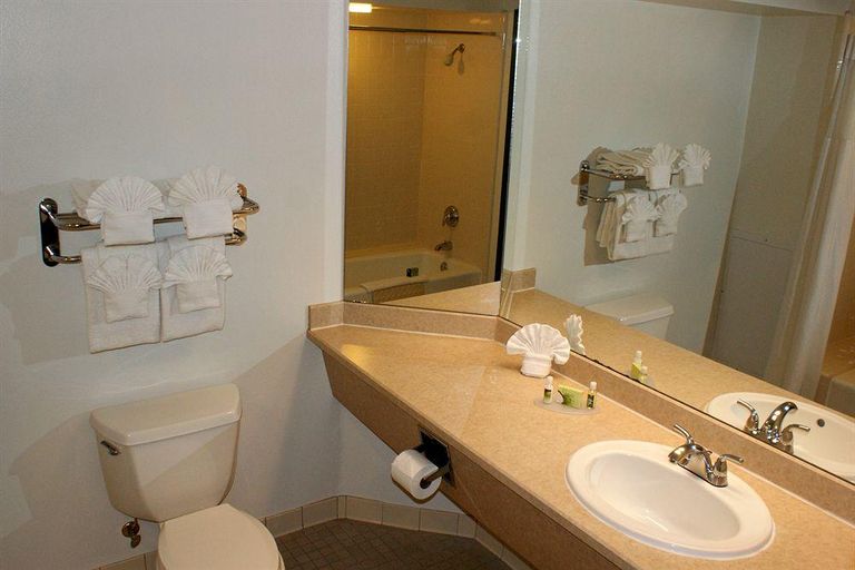 Bathroom, Ranch Inn Jackson Hole, Teton