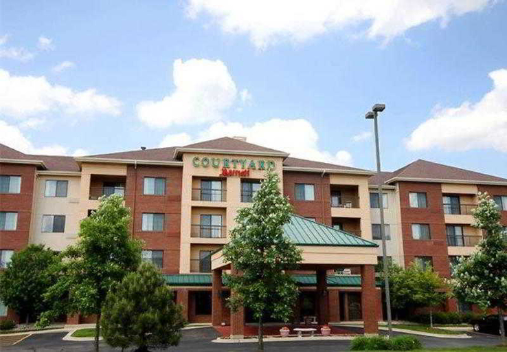 Exterior & Views 2, Courtyard Chicago Bloomingdale, Dupage