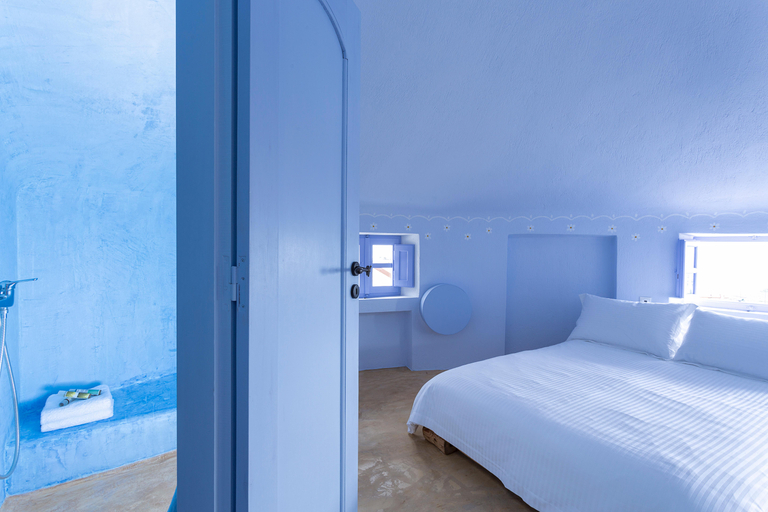 Bedroom 3, Windmill Villas Santorini Exclusive Retreat, South Aegean