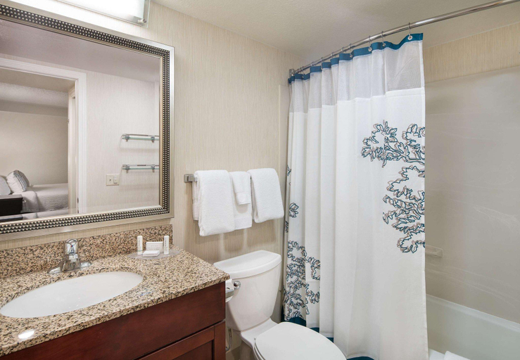 Bathroom 4, Residence Inn Pasadena Arcadia, Los Angeles