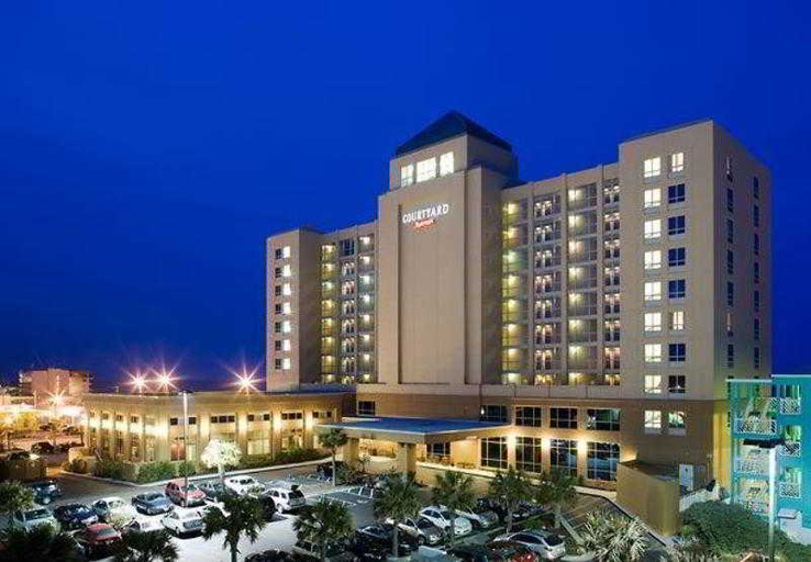 Exterior & Views 2, Courtyard Carolina Beach Oceanfront, New Hanover