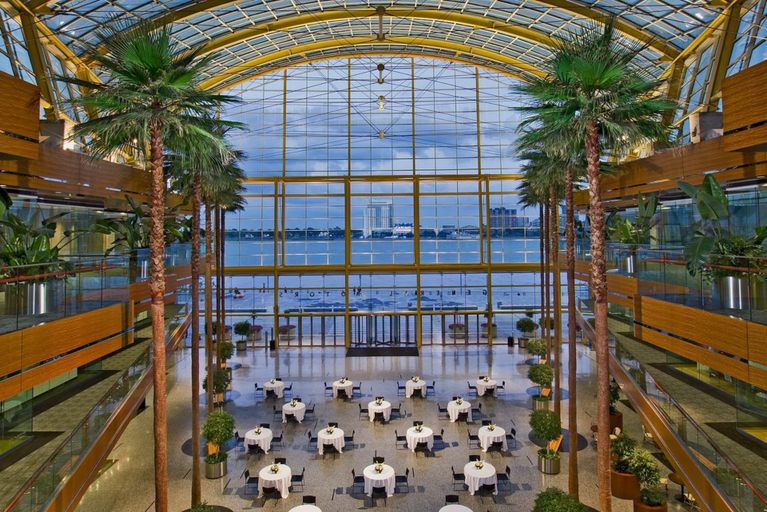 Public Area 2, Detroit Marriott at the Renaissance Center, Lake St. Clair
