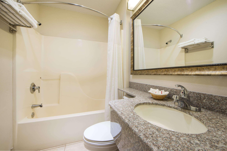 Bathroom, Microtel Inn & Suites By Wyndham Tulsa East, Tulsa