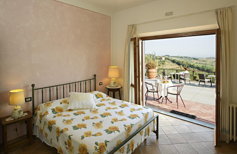 Bedroom, I Coppi, Siena