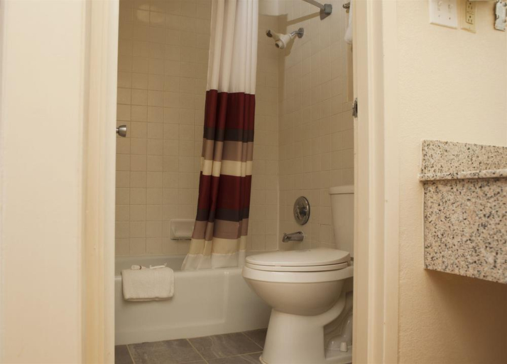 Bathroom 4, Red Roof Inn & Suites Jackson, Madison