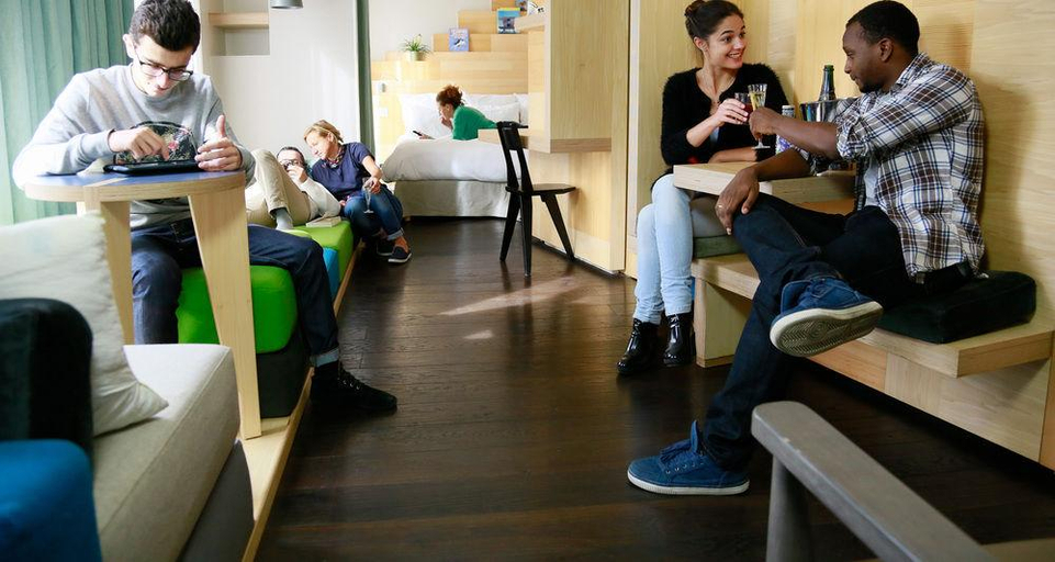 Public Area 3, Hotel Le Citizen, Paris