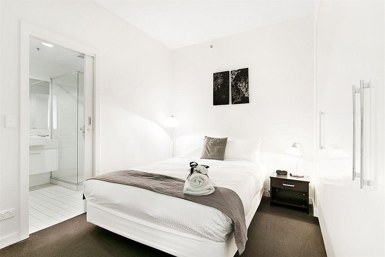 Bedroom 3, Docklands Private Collection of Apartments, Melbourne