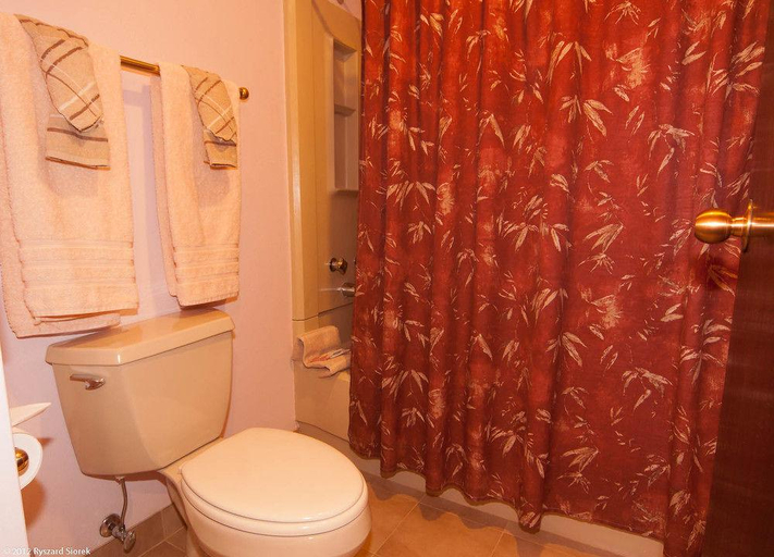 Bathroom 4, Valley Hi Motel, Grand