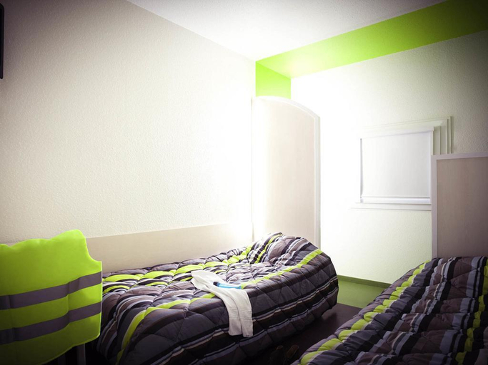 Bedroom 2, hotelF1 Roissy CDG, Val-d'Oise