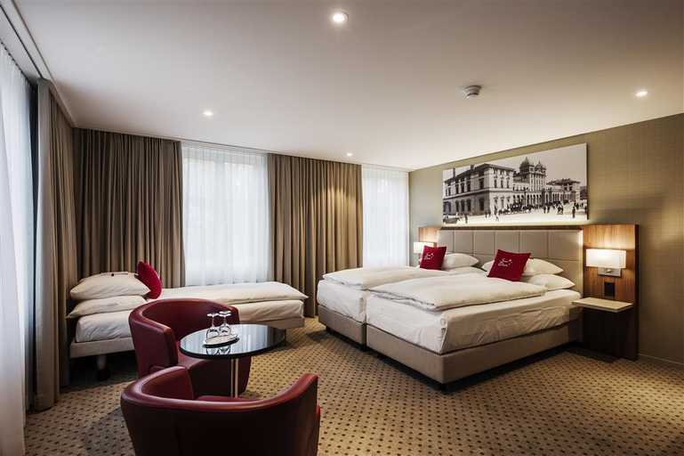Bedroom 3, Hotel Wartmann am Bahnhof, Winterthur