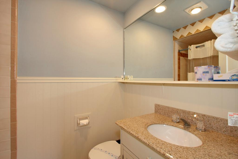 Bathroom 1, Del Mar Motel On The Beach, San Diego