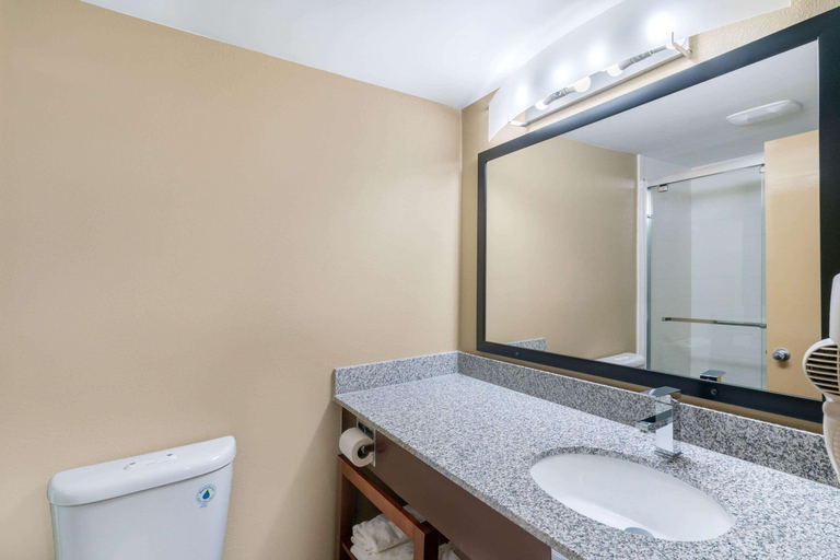 Bathroom 3, Super 8 By Wyndham Raleigh North East, Wake