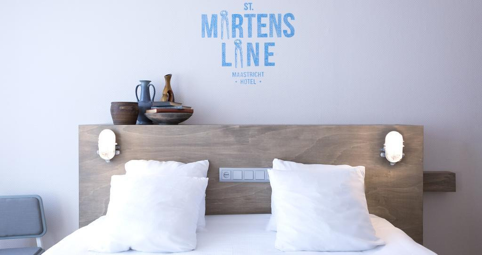 Bedroom 3, Hip Hotel St. Martenslane Maastricht, Maastricht