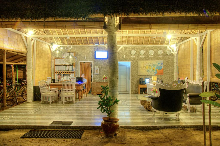 Public Area, Les Villas Ottalia Gili Trawangan, Lombok