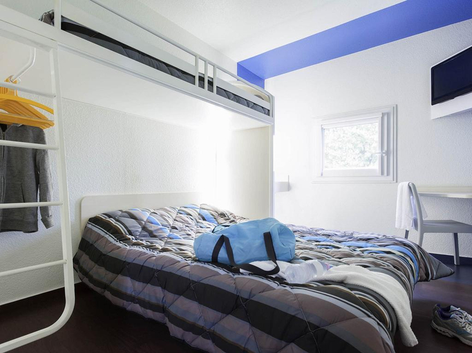 Bedroom 3, Hotel F1 Montauban, Tarn-et-Garonne