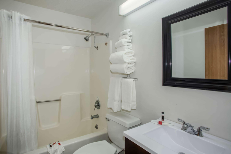 Bathroom 5, Super 8 by Wyndham Washington, Franklin