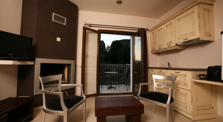 Bedroom, Epavlis Meteora Suites Hotel, Thessaly