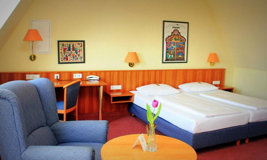 Bedroom 5, Burghotel Nürnberg, Nürnberg