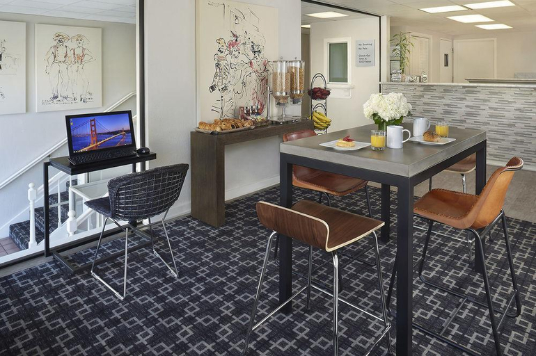 Public Area 3, Buena Vista Motor Inn, San Francisco