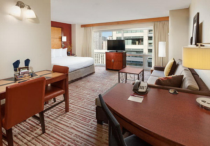 Bedroom 4, Residence Inn Chicago Downtown/River North, Cook