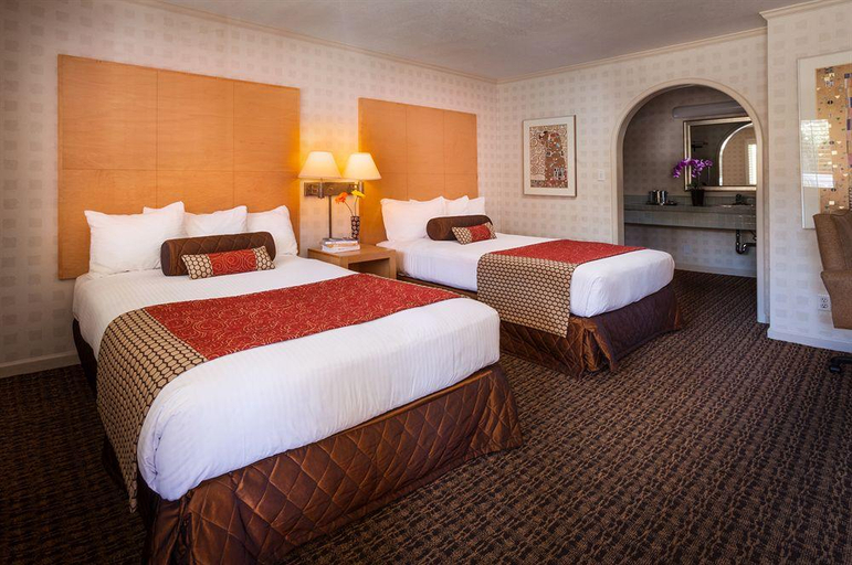 Bedroom 2, Menlo Park Inn, San Mateo