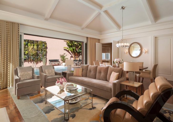Bedroom 3, The Beverly Hills Hotel & Bungalows, Los Angeles