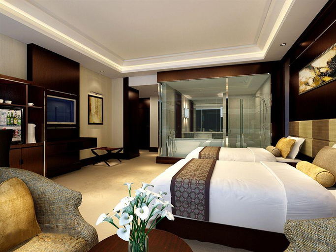 Bedroom 4, Zhangjiagang Huafang Jinling International Hotel, Suzhou