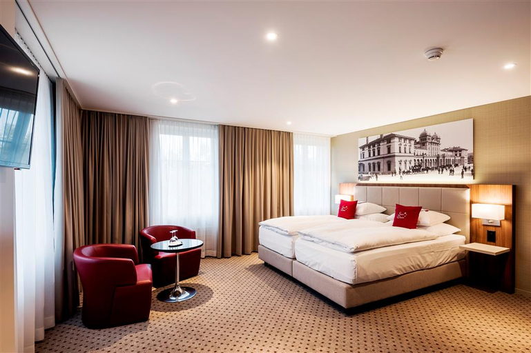 Bedroom 3, Hotel Wartmann am Bahnhof, Winterthur