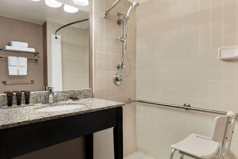 Bathroom 4, Wingate by Wyndham - Cincinnati - Blue Ash, Hamilton