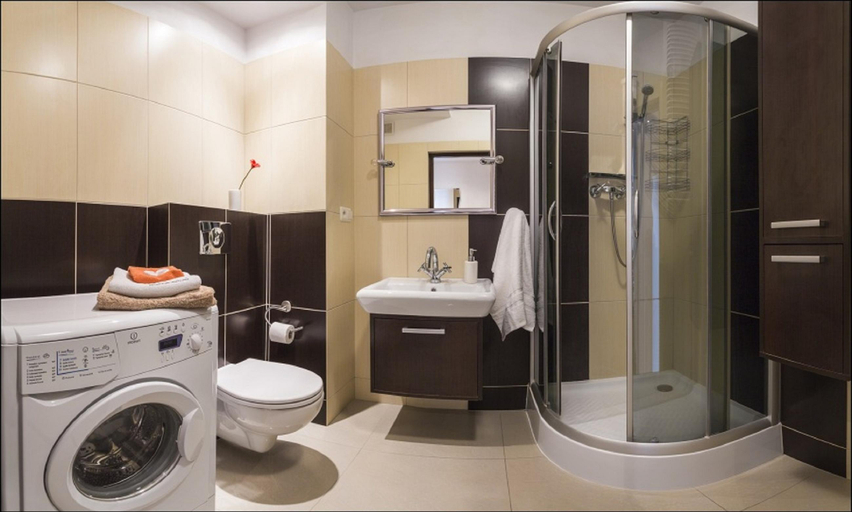 Bathroom, P&O Apartments Arkadia 1, Warsaw