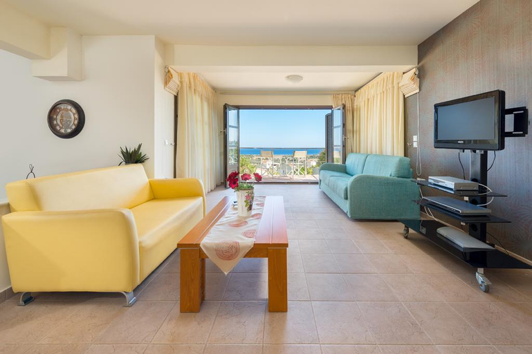 Bedroom 3, Aegean Blue Villa's - All Inclusive & Water park, South Aegean