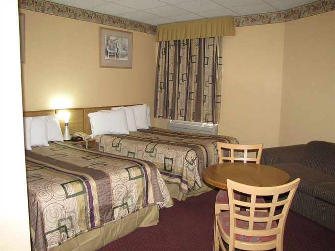 Bedroom 2, Valley Inn Motel Hotel, Greater Sudbury