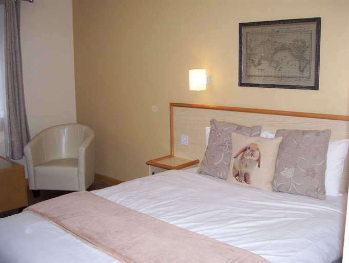 Bedroom 3, Travel Plaza Hotel, Northamptonshire